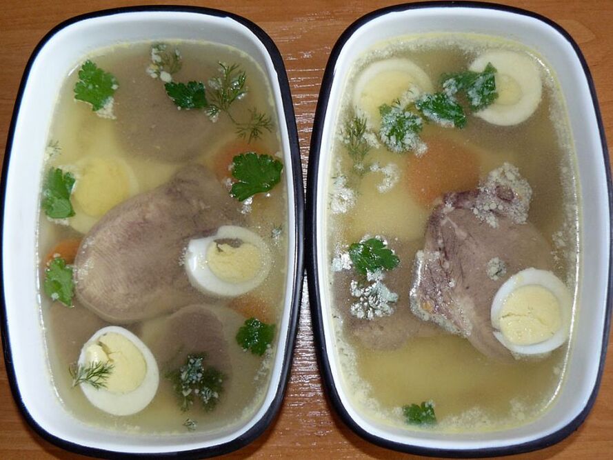 膝关节肉冻